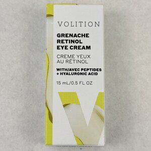 Volition Grenache Retinol Eye Cream With Peptides Hyaluronic Acid 15 ml NEW